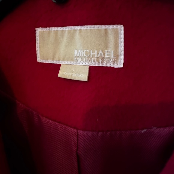 Michael Kors Raspberry Coat - Picture 2 of 8
